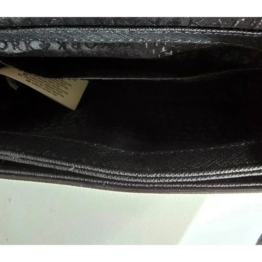 KATE SPADE NEW YORK CROSSBODY PURSE BLACK SAFFIANO LEATHER SMALL